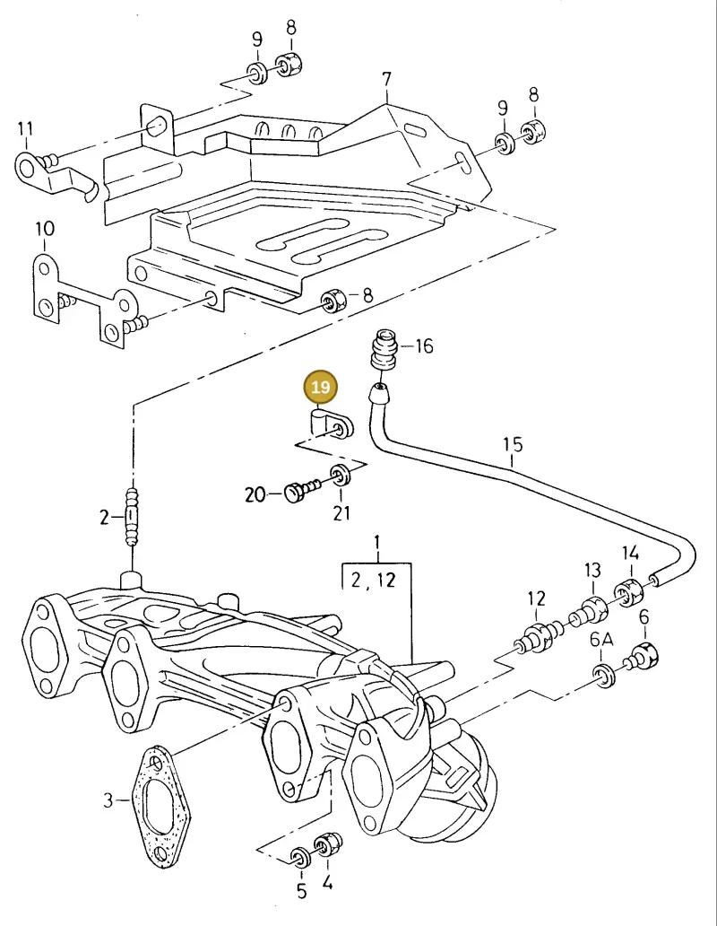 027133231H — SEAT TOLEDO            SEAT (1991-1996) diagram 130253100, position 19