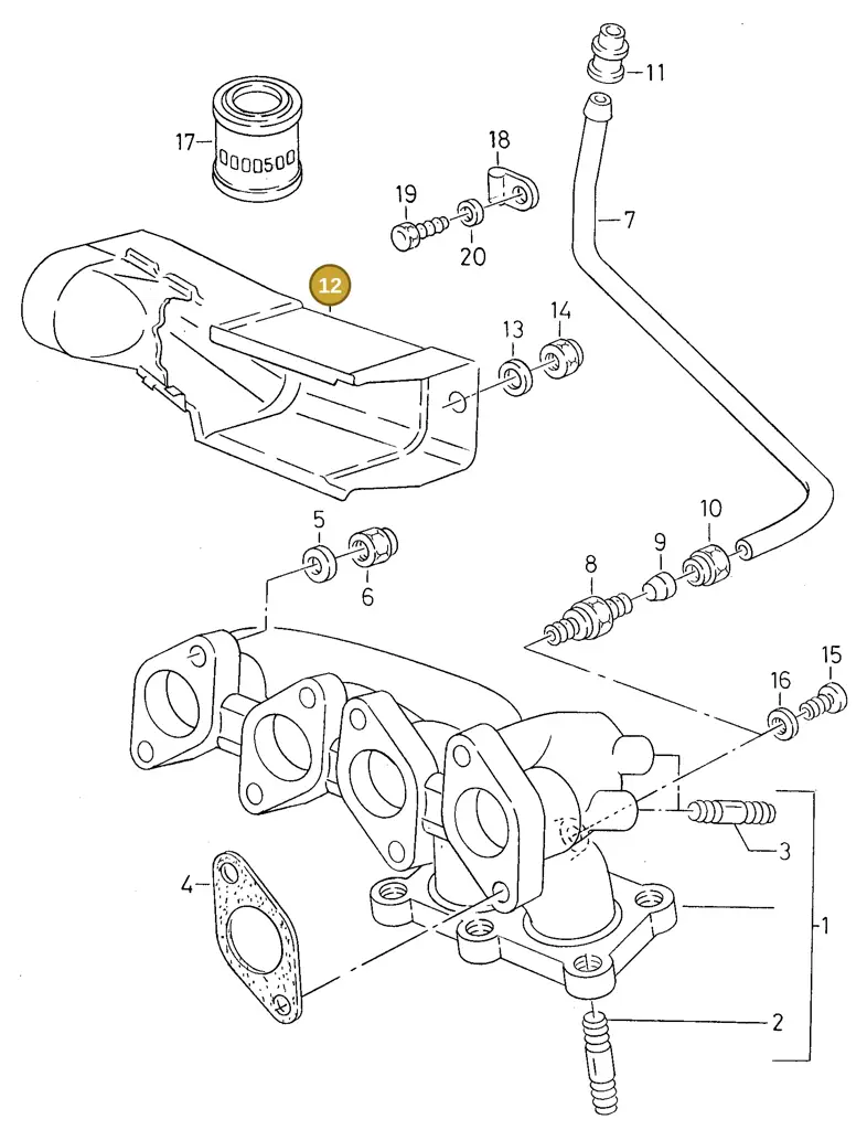 027253041A — SEAT TOLEDO SEAT (1991-1996) diagram 130253150, position 12