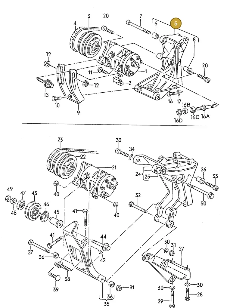 027260881 — SEAT TOLEDO SEAT (1991-1996) diagram 084058000, position 5