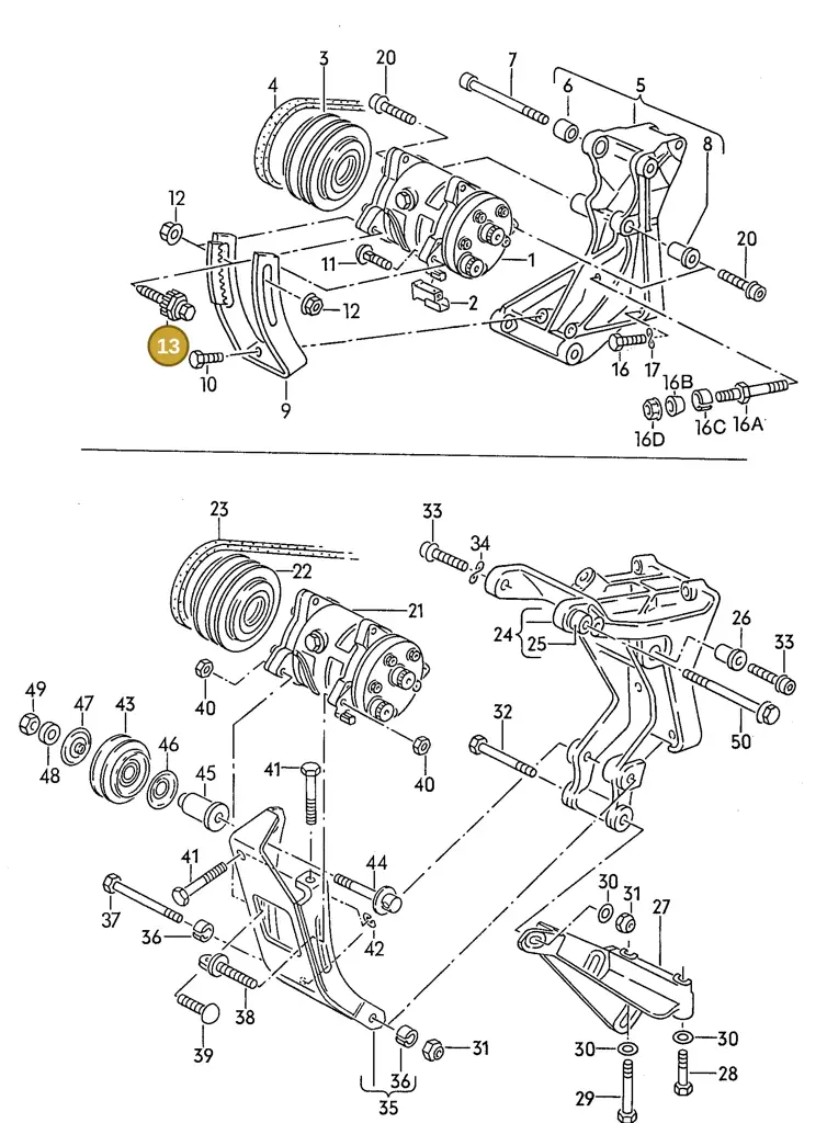 027260937 — SEAT TOLEDO SEAT (1991-1996) diagram 084058000, position 13