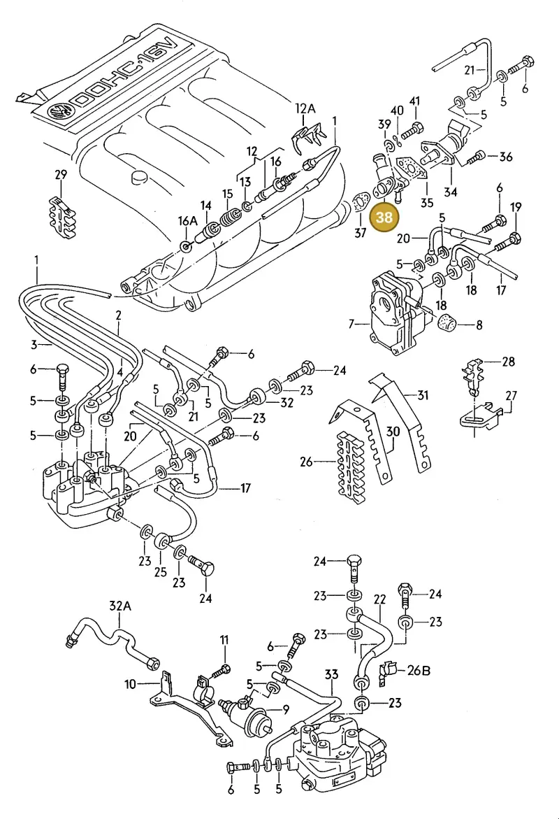 027906175D — SEAT TOLEDO            SEAT (1991-1996) diagram 110055500, position 38
