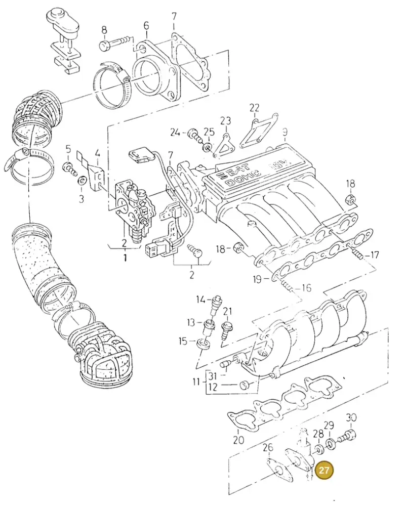 027906175D — SEAT TOLEDO SEAT (1991-1996) diagram 130133450, position 27