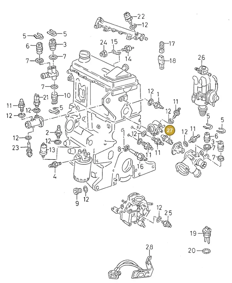 027919369B — SEAT TOLEDO SEAT (1991-1996) diagram 130919670, position 27