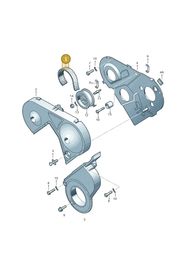 028109119AC — SEAT AROSA (2003-2004) diagram 158109600, position 1