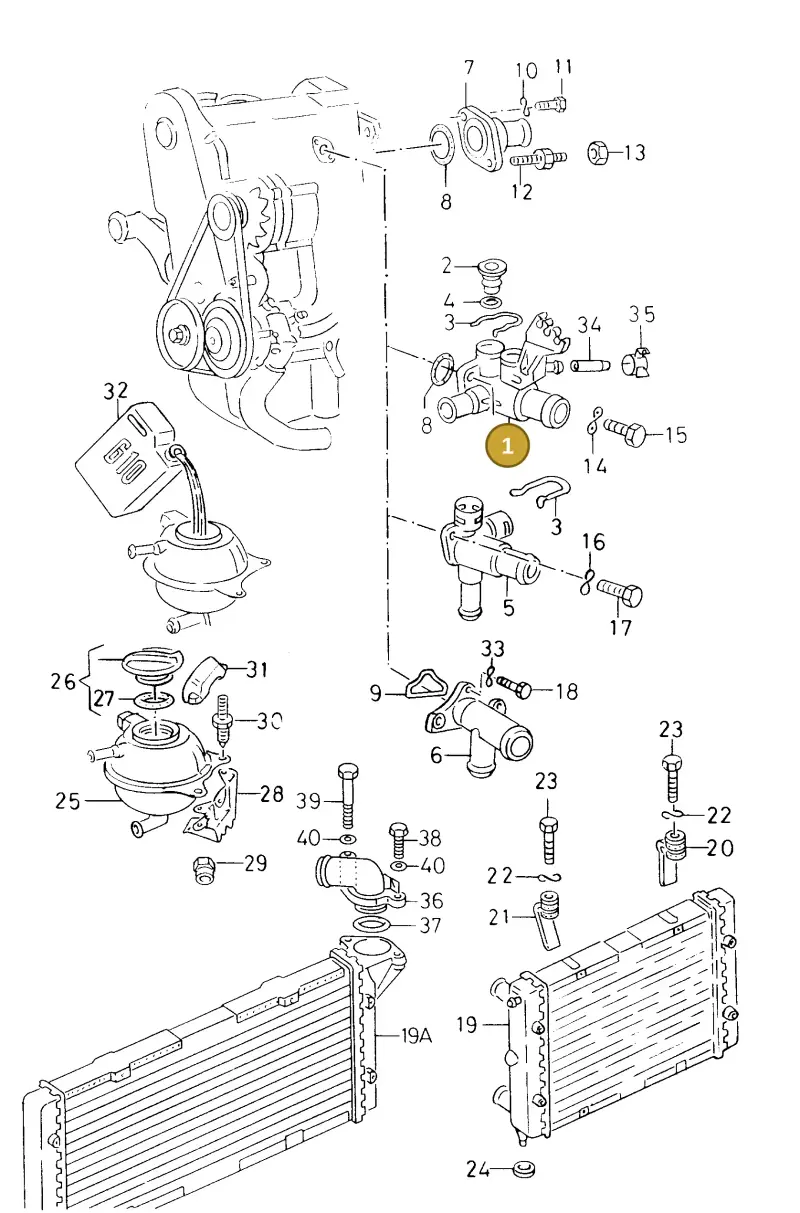 028121132A — SEAT TOLEDO        SEAT MOD.97>99 (1996-1999) diagram 130121670, position 1