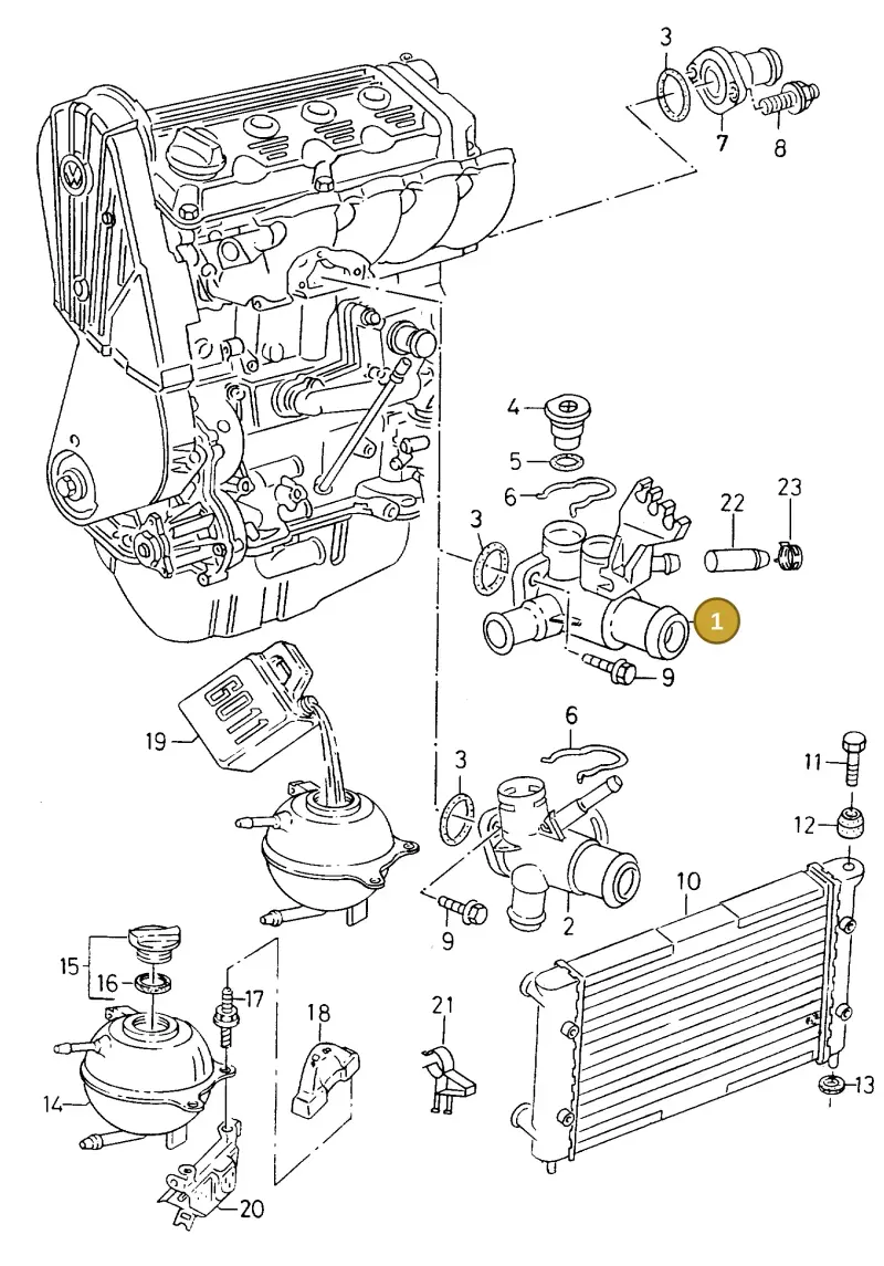 028121132A — SEAT IBIZA/CORDOBA/VARIO (1996-1999) diagram 138121700, position 1