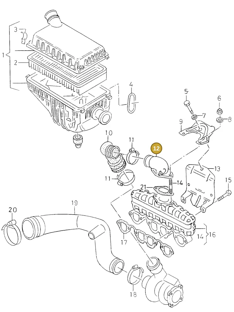 028129635F — SEAT IBIZA/CORDOBA/VARIO (1996-1999) diagram 138129380, position 12