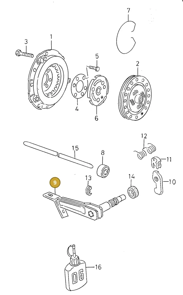 028141701 — SEAT TOLEDO SEAT MOD.97>99 (1996-1999) diagram 130141100, position 9