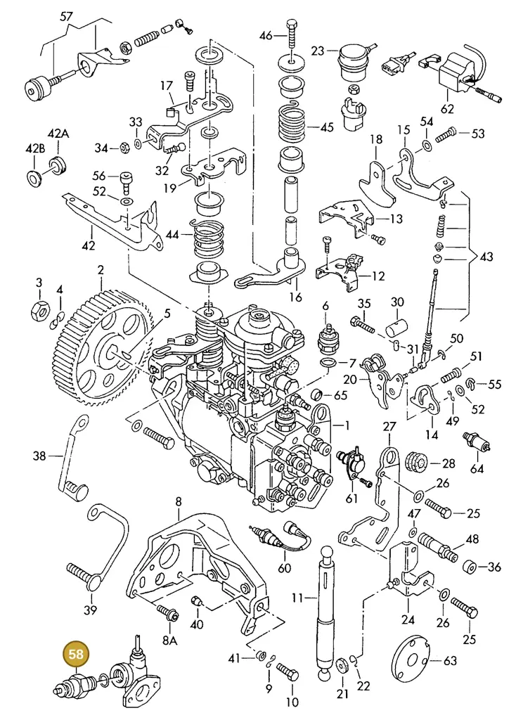 028906283D — SEAT IBIZA/CORDOBA/VARIO (1996-1999) diagram 121130100, position 58