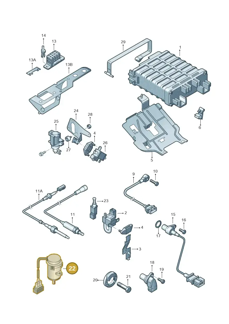 028907475C — SEAT ALHAMBRA (1996-2000) diagram 162906100, position 22