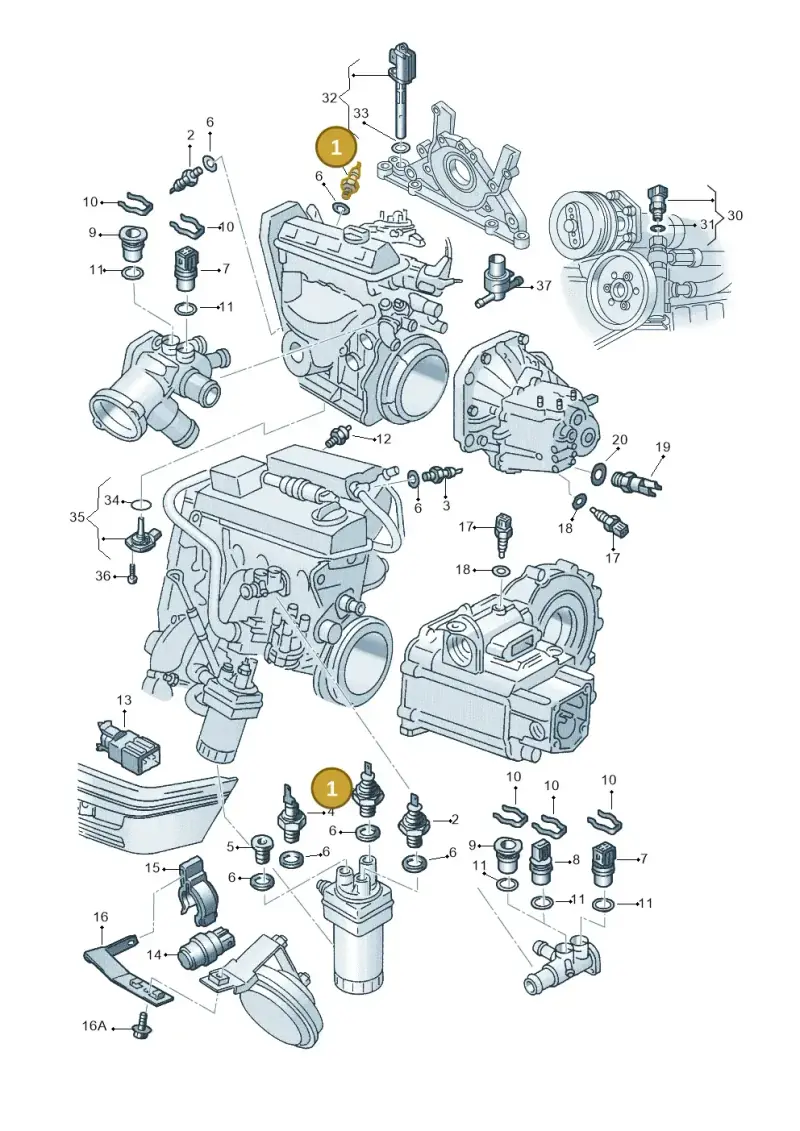 028919081J — SEAT ALHAMBRA (1996-2000) diagram 121919600, position 1
