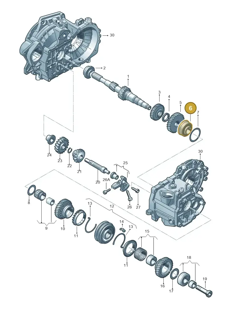 02A311123D — SEAT ALTEA                  07> (2006-) diagram 409311410, position 6