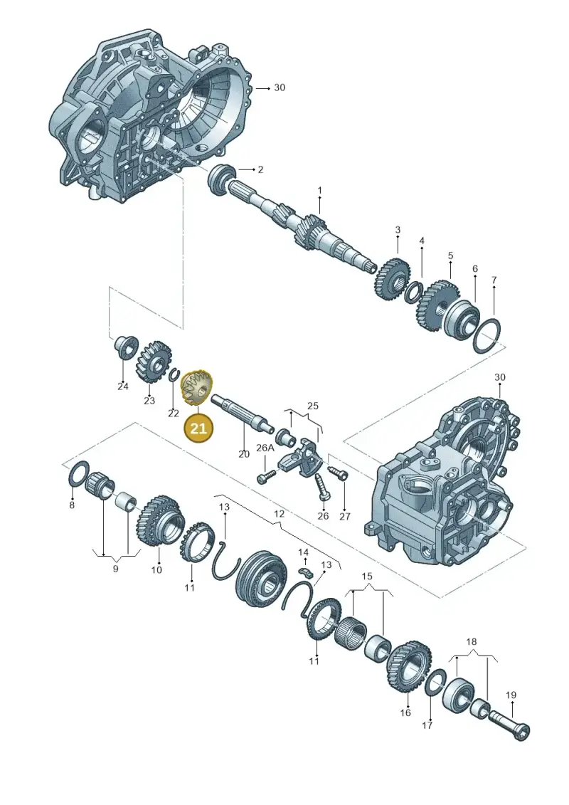 02A311531K — SEAT ALTEA                  07> (2006-) diagram 409311410, position 21