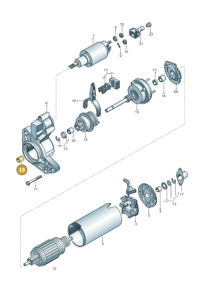 02B911257E — SEAT ALHAMBRA/4MOTION (2005-) diagram 084167000, position 19