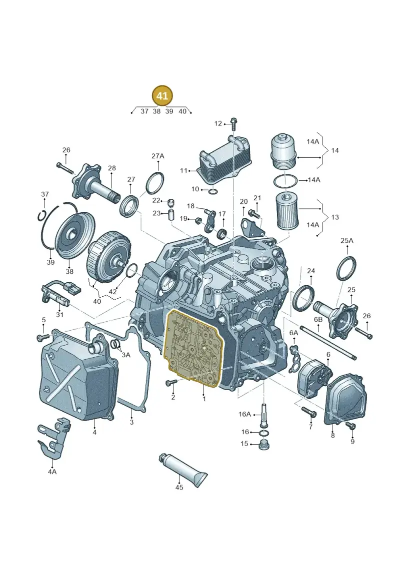 02E398029B — SEAT Altea XL Reference (2010-2013) diagram 712321600, position 41