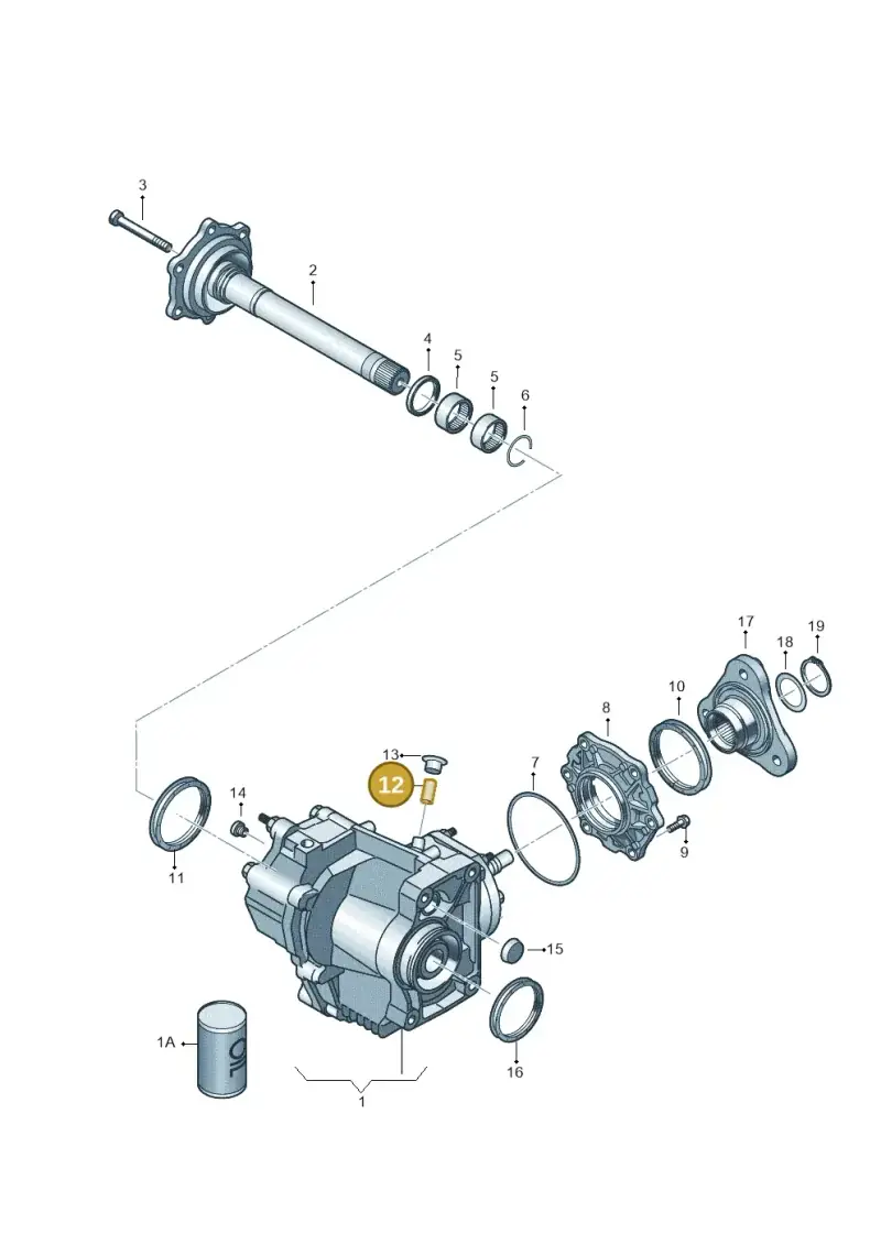 02H409275A — SEAT Formentor TSI CUPRA (2020-) diagram 890409620, position 12