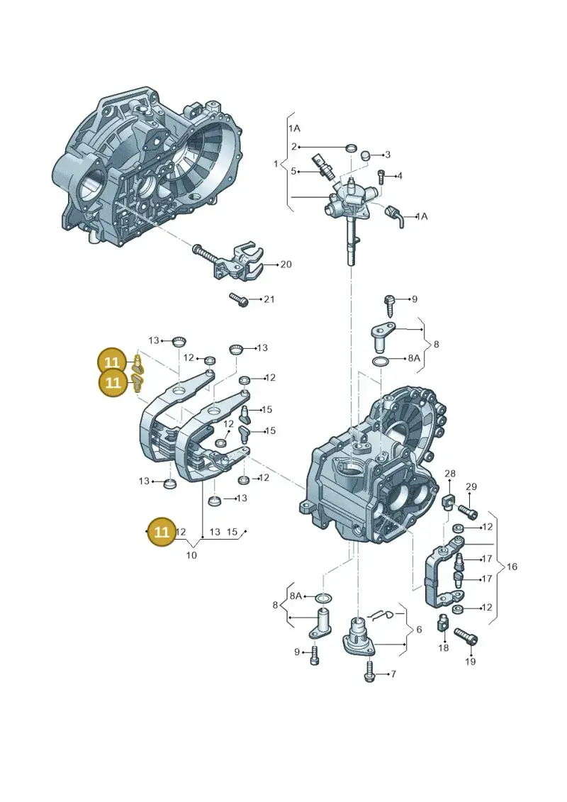 02J311585A — SEAT Ibiza FR (2017-) diagram 409311910, position 11