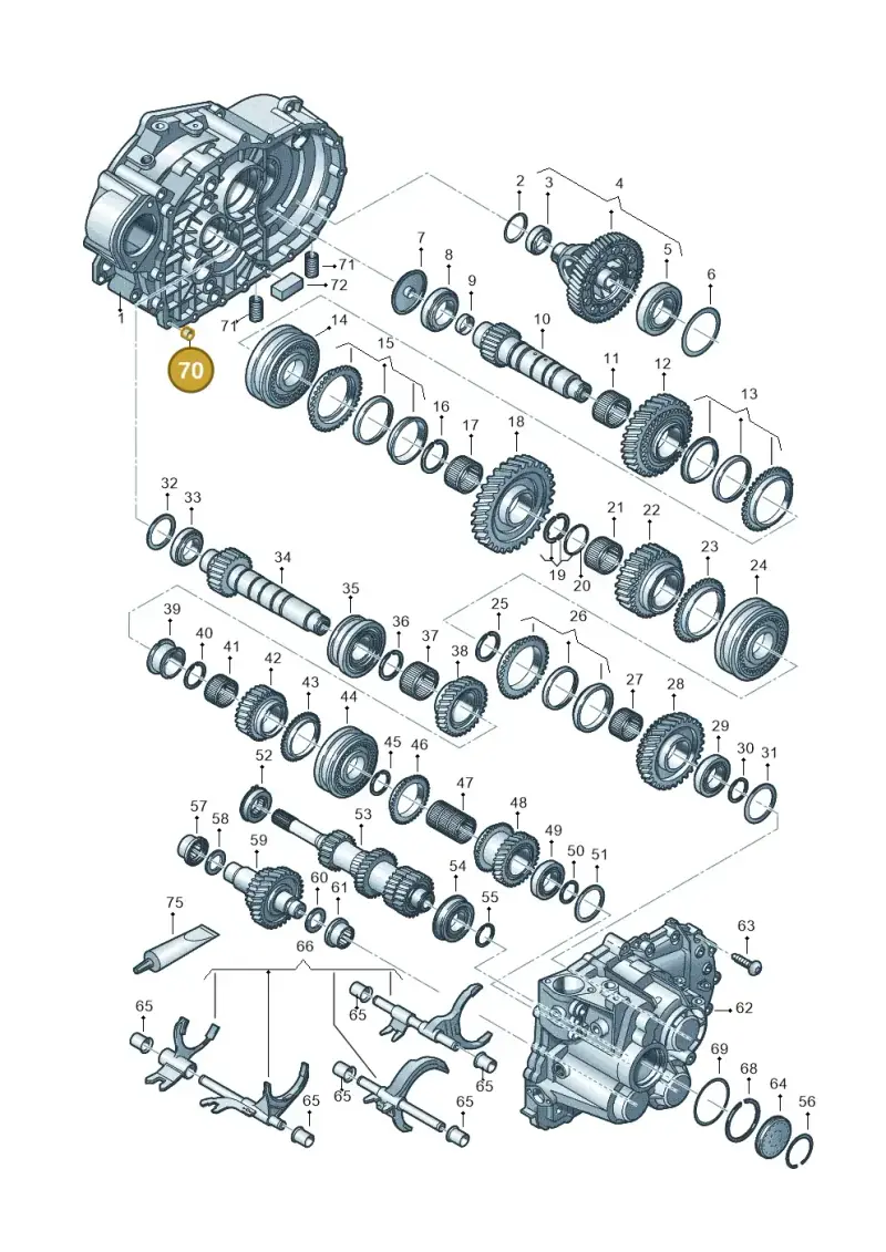 02M301153A — SEAT Tarraco FR (2018-2024) diagram 813300552, position 70
