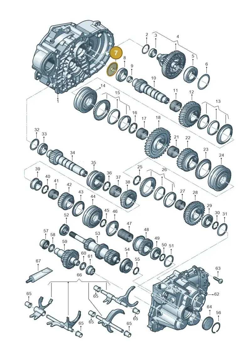 02M301308A — SEAT Leon ST Stylance (2016-2020) diagram 827330030, position 7