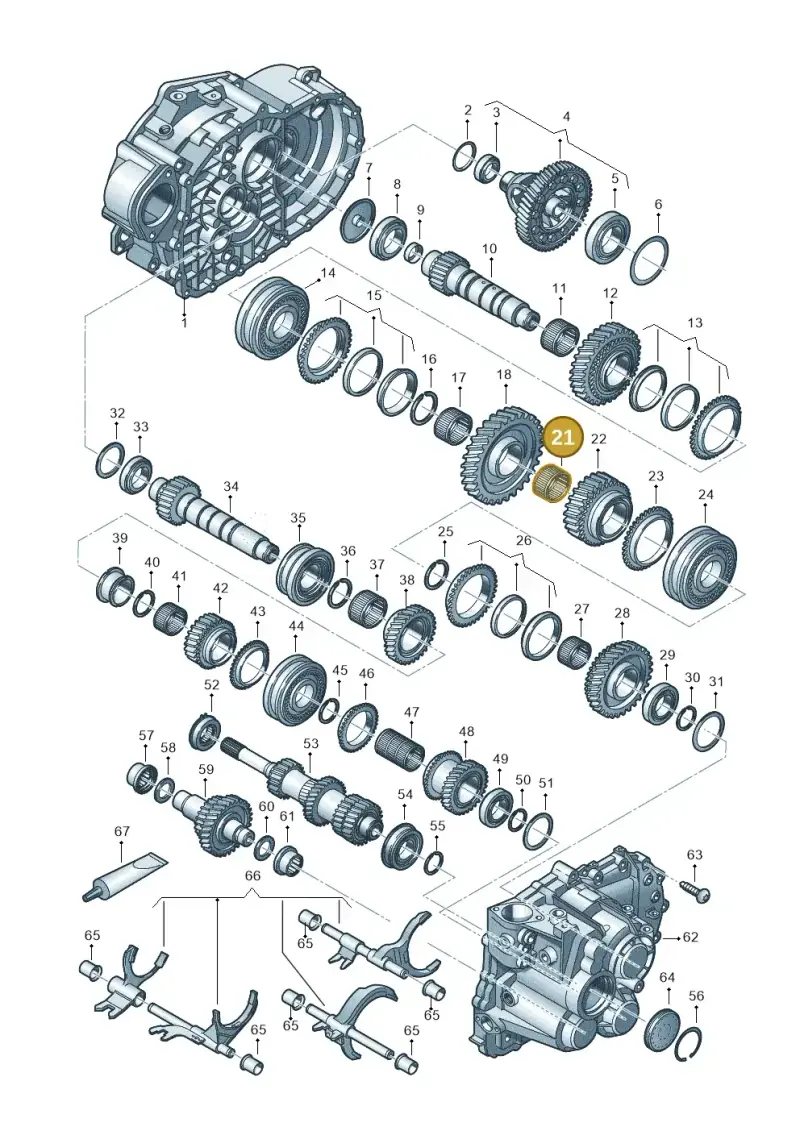 02M311093B — SEAT Leon ST Stylance (2016-2020) diagram 827330030, position 21