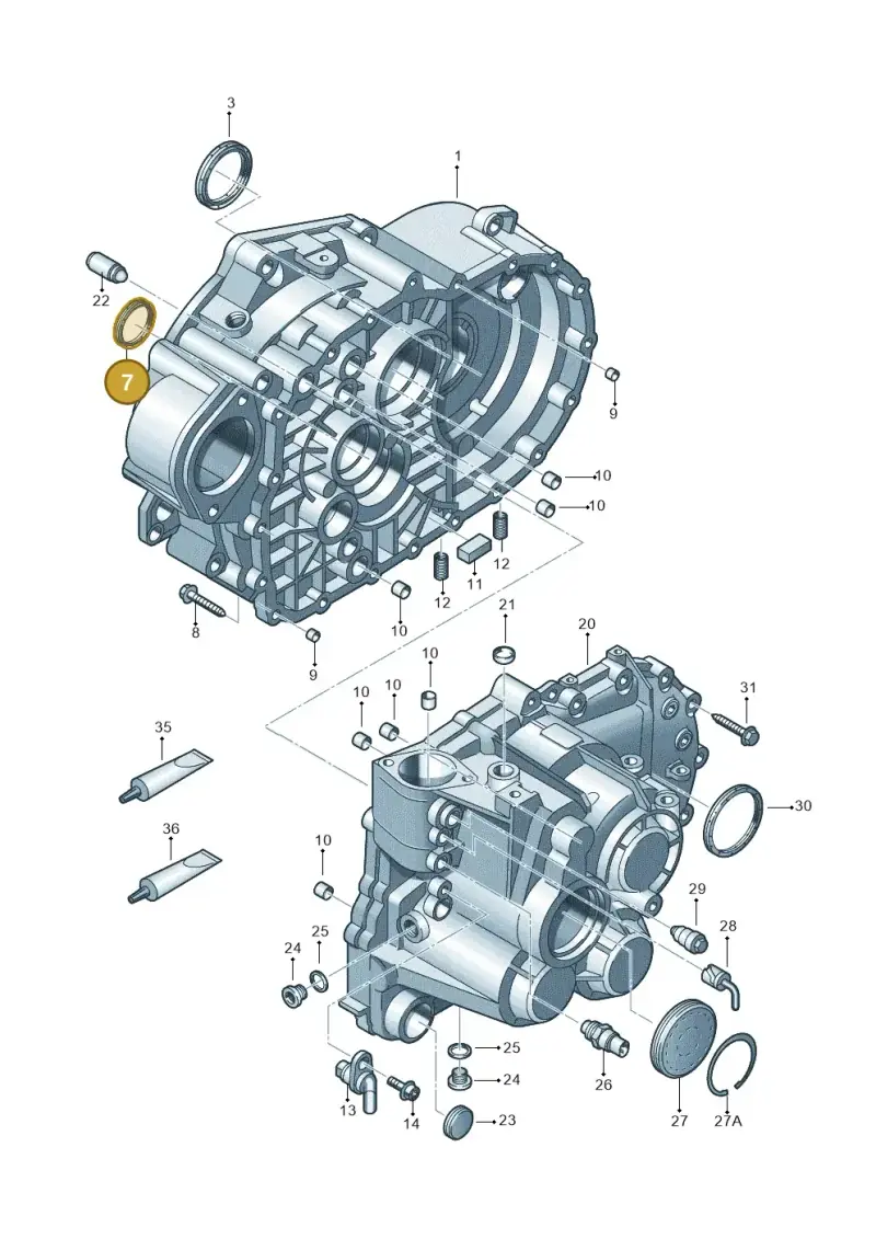 02M311113A — SEAT Leon style (2019-) diagram 868301450, position 7
