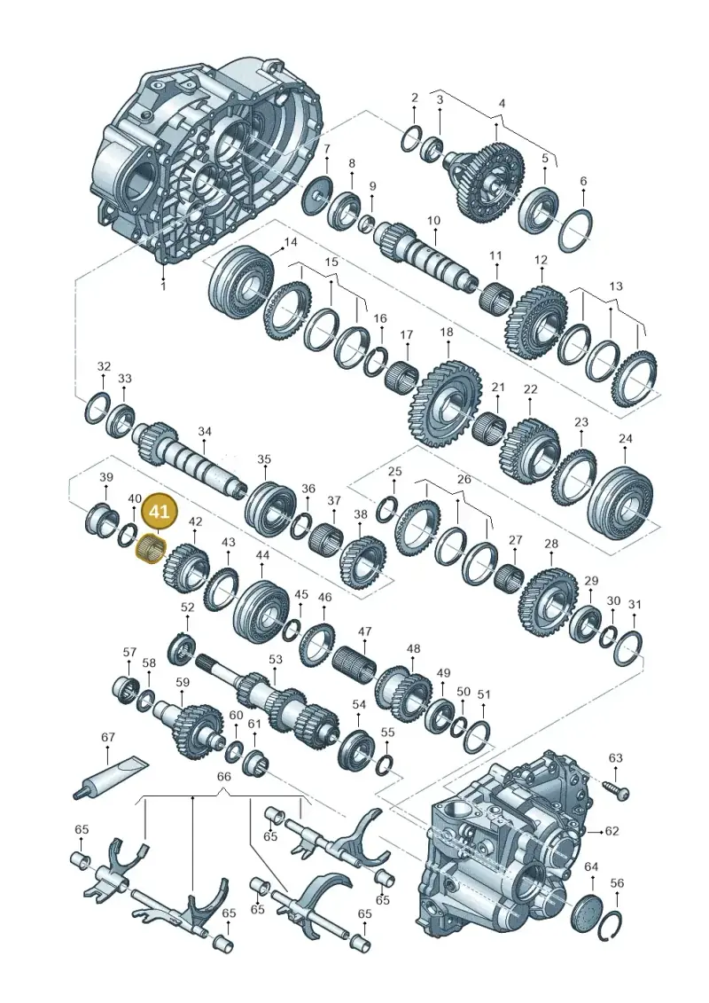 02M311116 — SEAT Leon ST Stylance (2016-2020) diagram 827330030, position 41