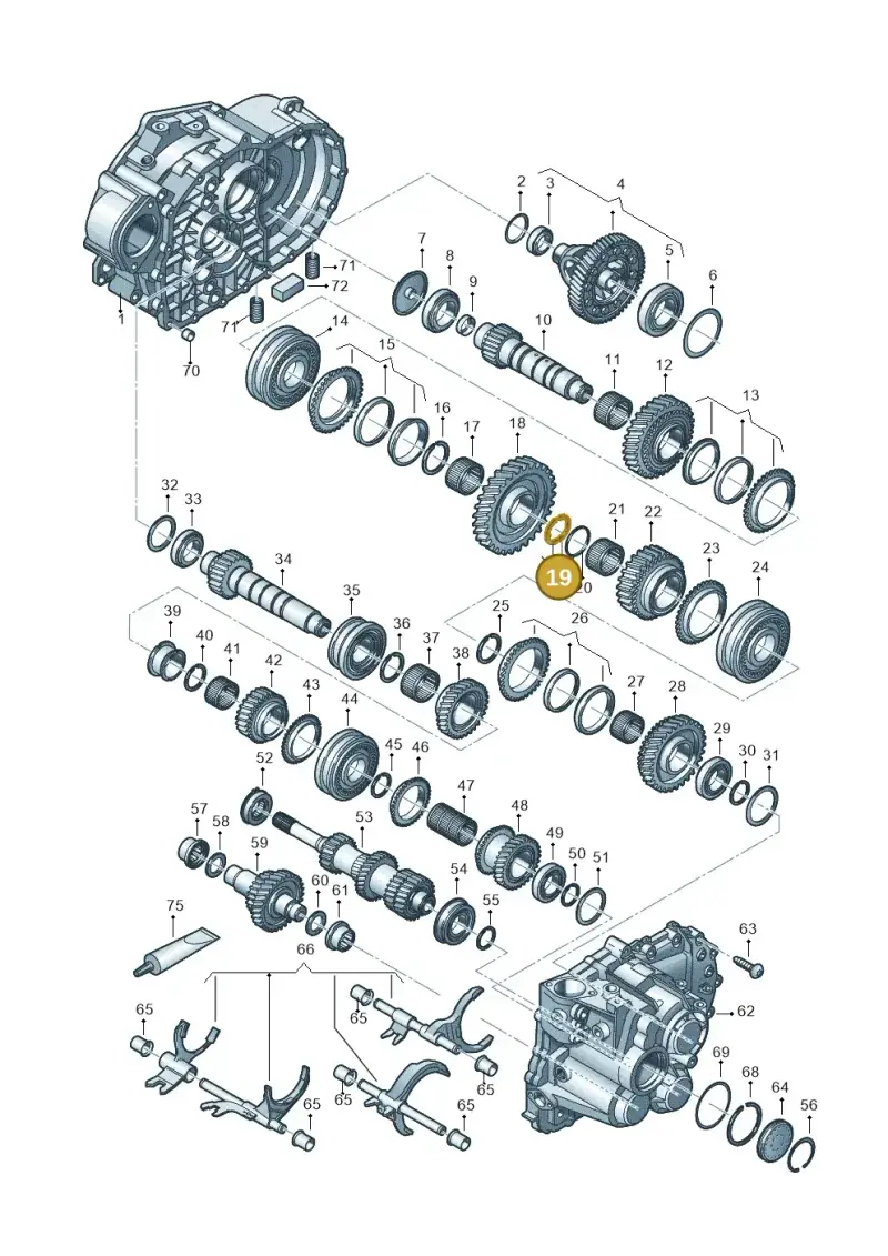02M311175B — SEAT Tarraco FR (2018-2024) diagram 813300552, position 19