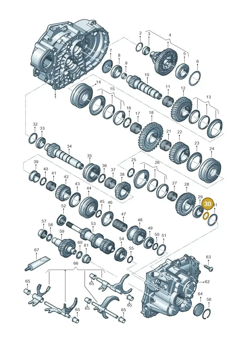 02M311187A — SEAT Leon ST Stylance (2016-2020) diagram 827330030, position 30