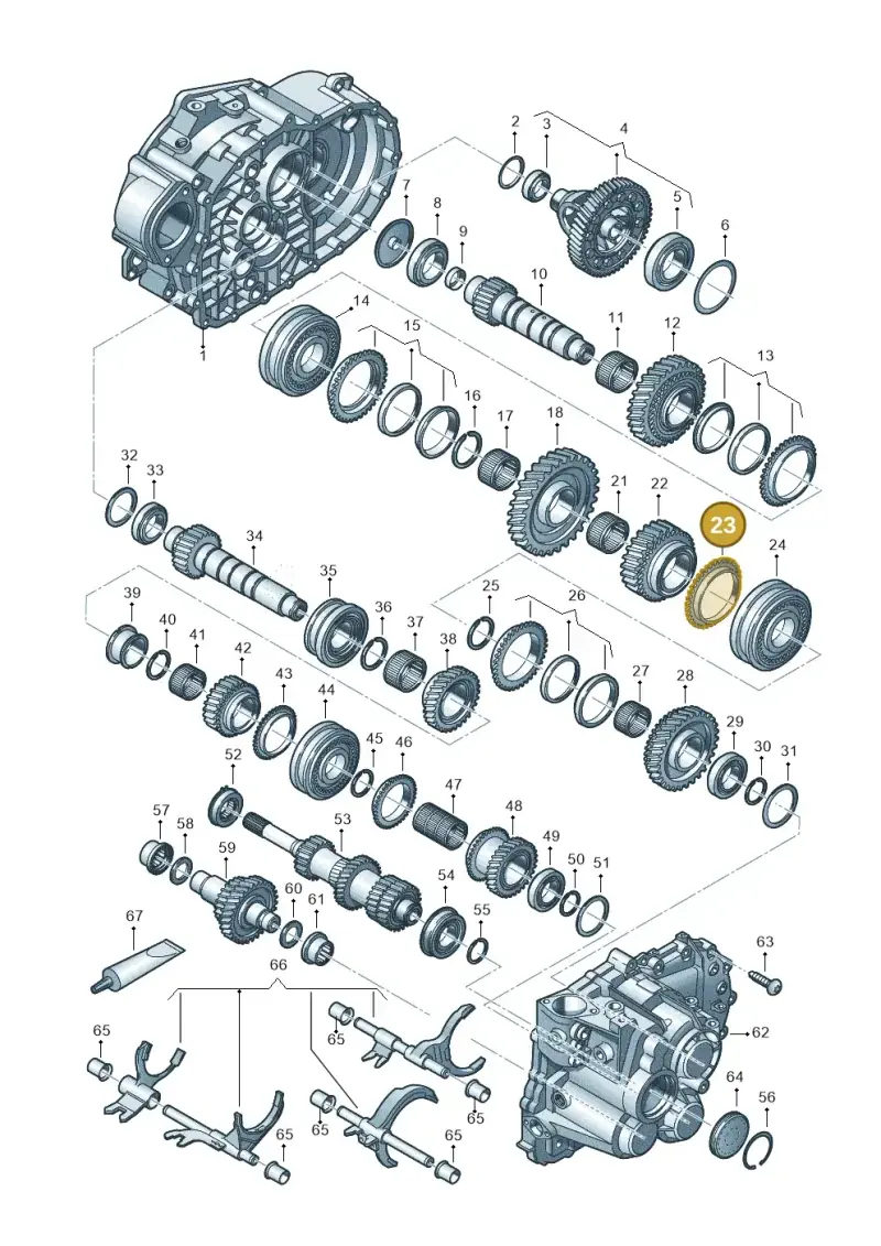 02M311269S — SEAT Leon ST Stylance (2016-2020) diagram 827330030, position 23