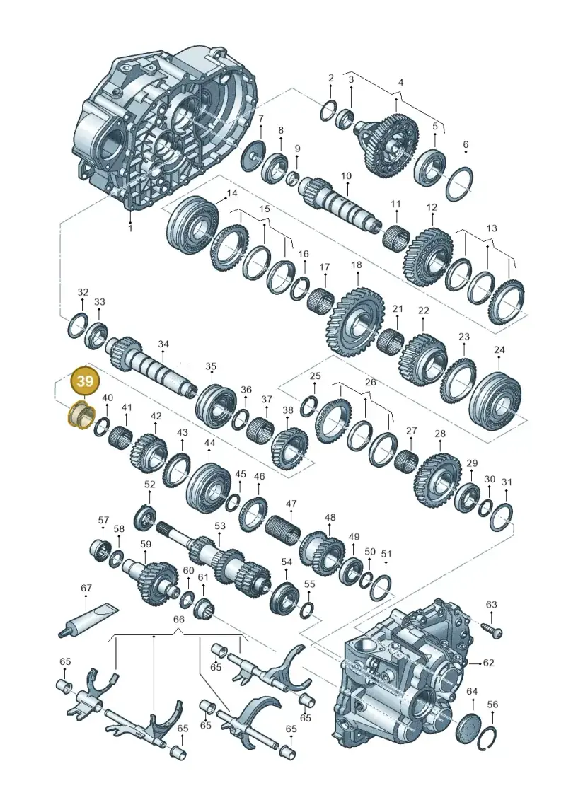 02M311470A — SEAT Leon ST Stylance (2016-2020) diagram 827330030, position 39