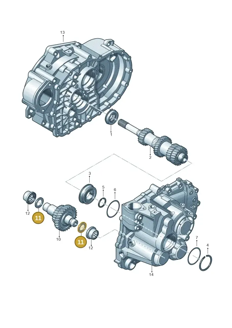 02M311517 — SEAT Leon style (2019-) diagram 694311420, position 11