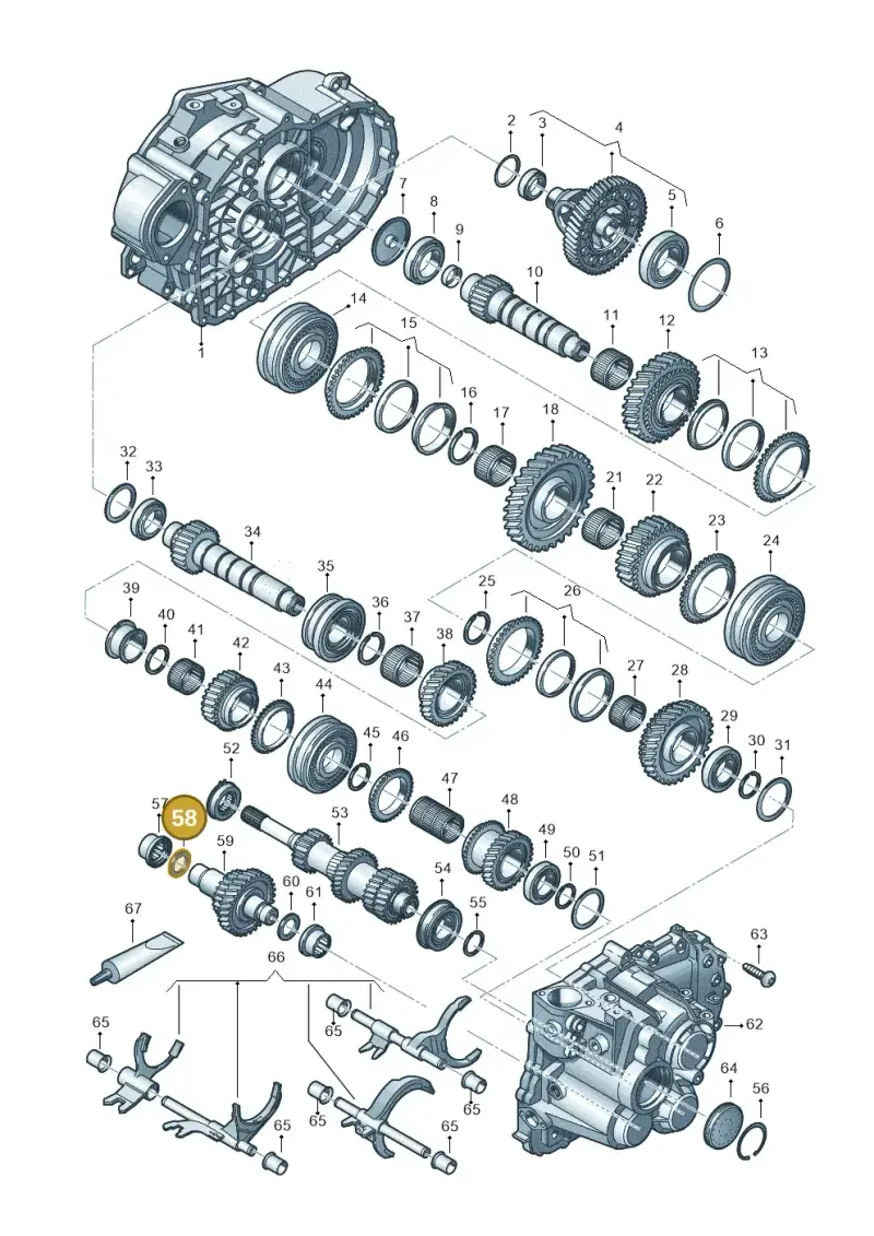 02M311517 — SEAT Leon ST Stylance (2016-2020) diagram 827330030, position 58