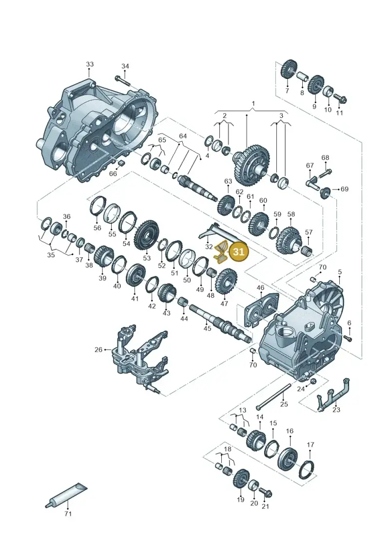 02T301288 — SEAT Arona FR (2017-) diagram 827310030, position 31