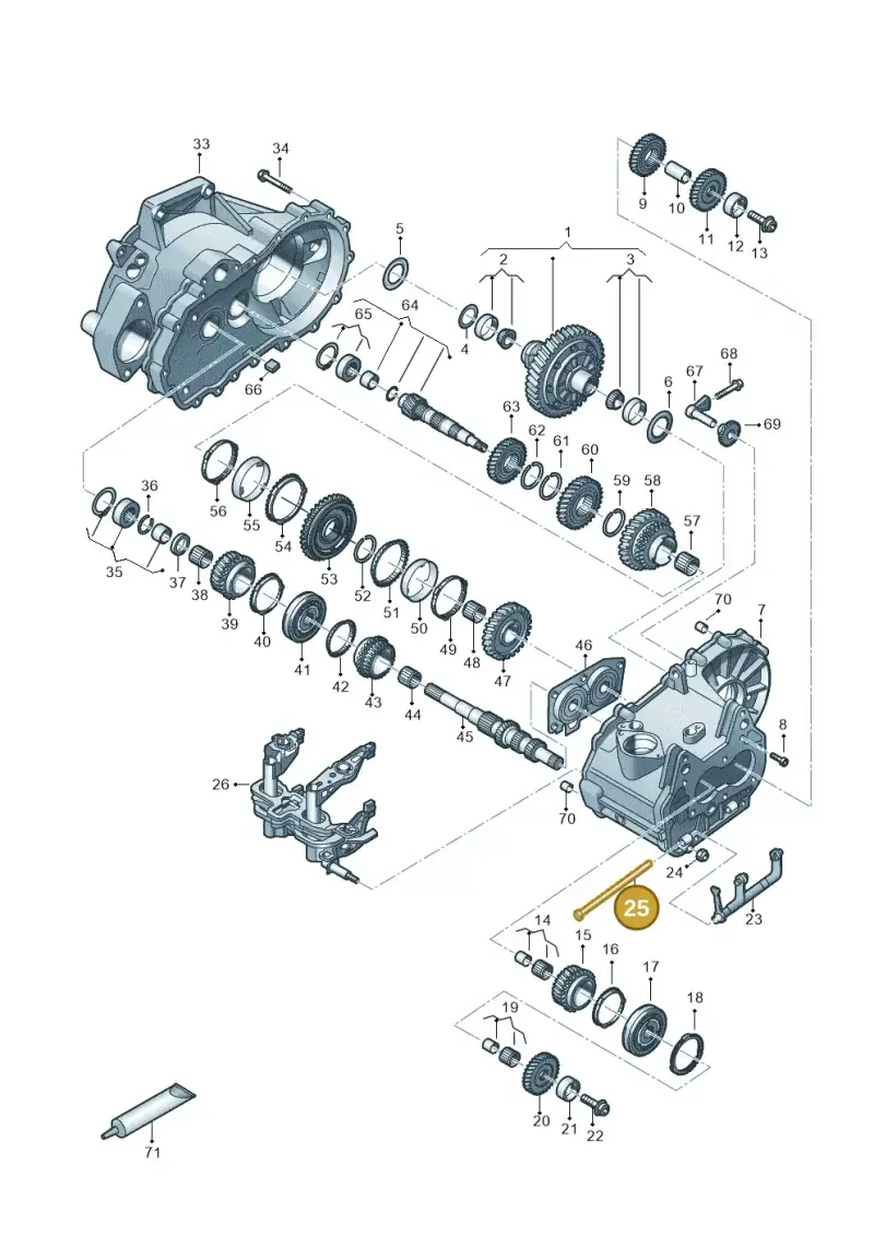 02T301443A — SEAT Ibiza FR (2017-) diagram 495300120, position 25