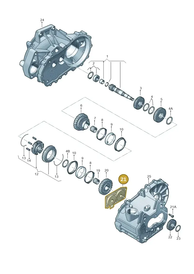 02T311206J — SEAT Ibiza FR (2017-) diagram 746311090, position 21