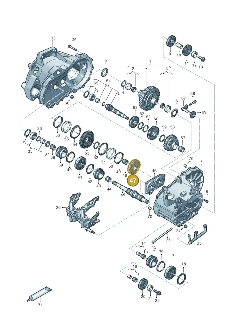 02T311251H — SEAT Ibiza FR (2017-) diagram 495300120, position 47