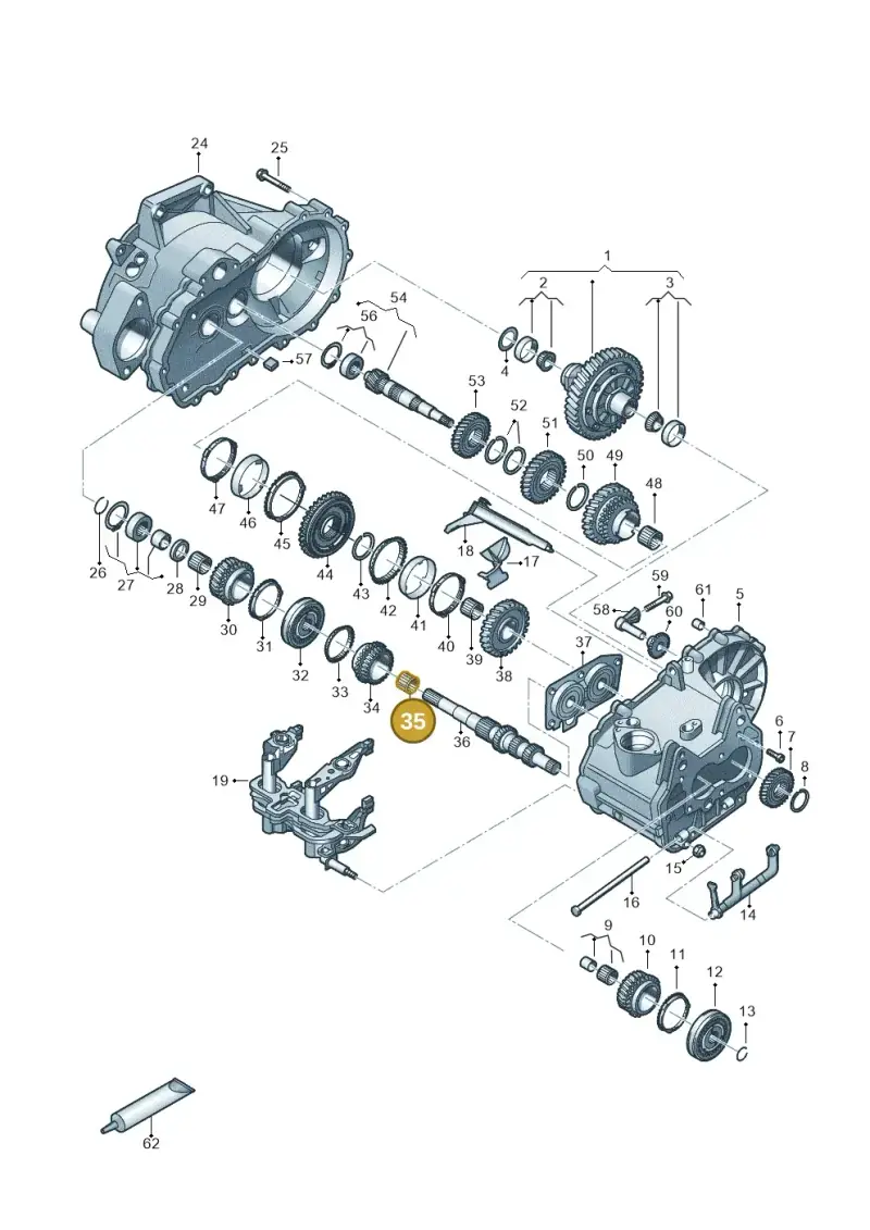02T311265C — SEAT Leon style (2019-) diagram 827305060, position 35