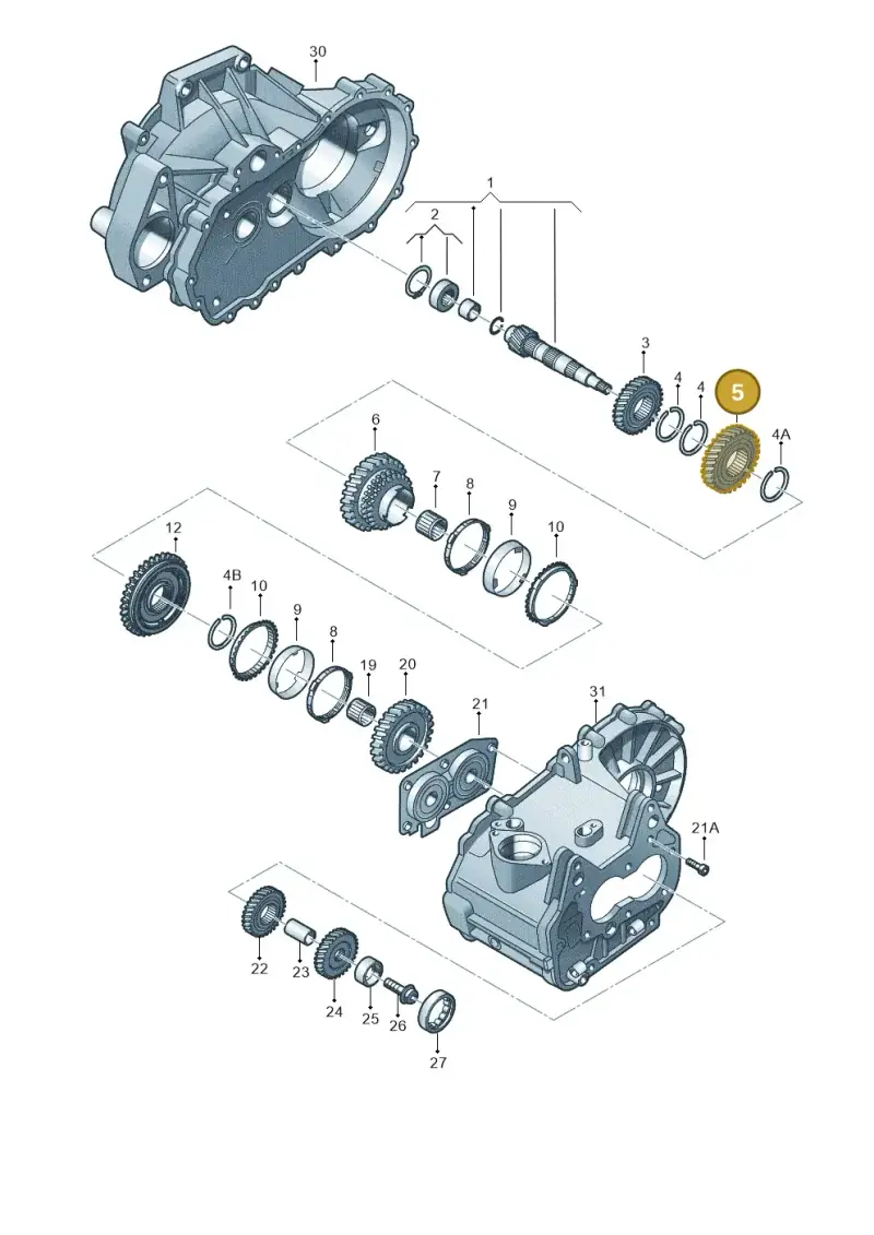 02T311285AA — SEAT Toledo Reference (2015-2019) diagram 746311220, position 5