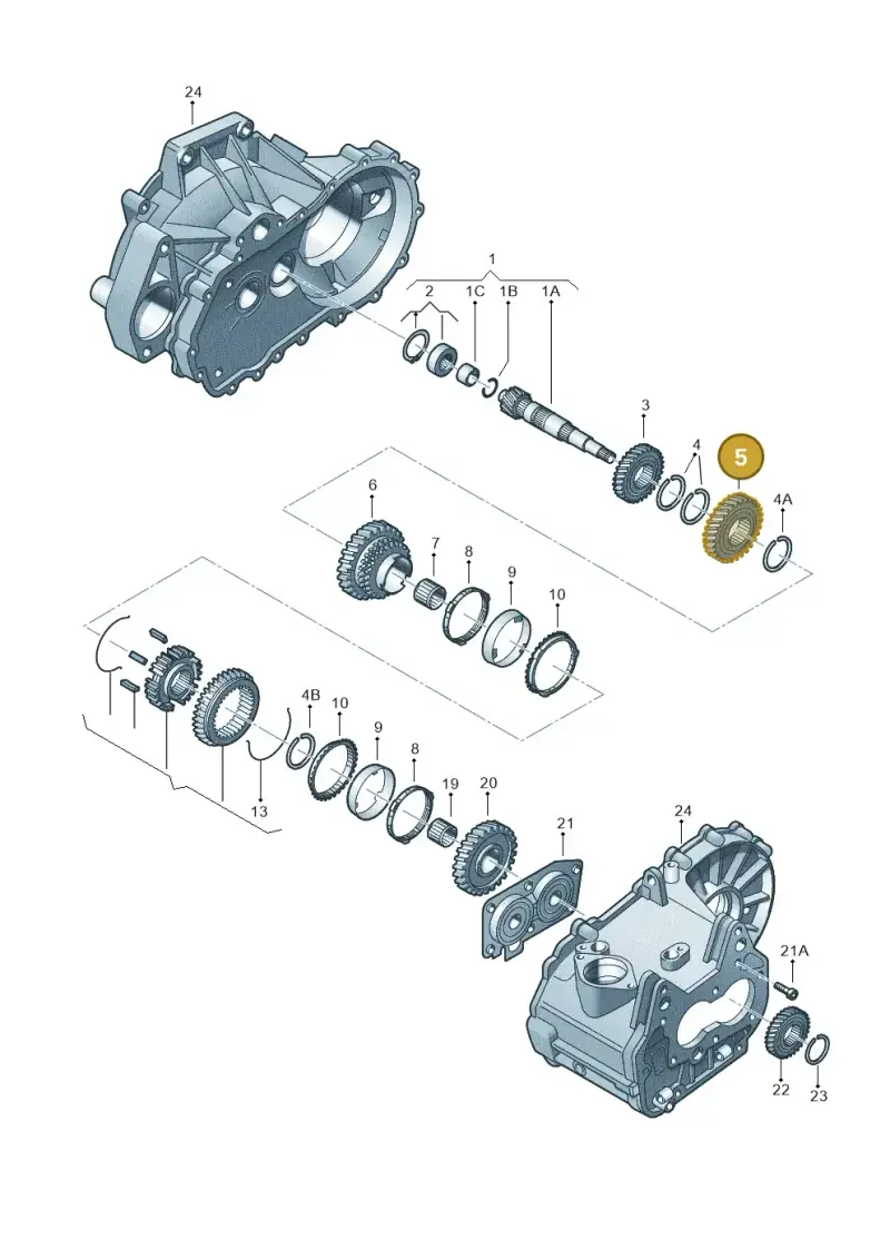 02T311285N — SEAT Toledo Reference (2012-2015) diagram 225311320, position 5