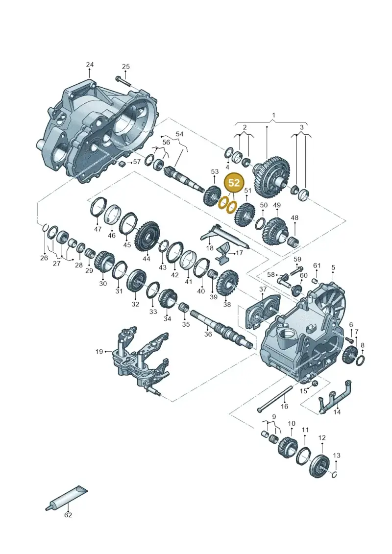 02T311317 — SEAT Leon style (2019-) diagram 827305060, position 52