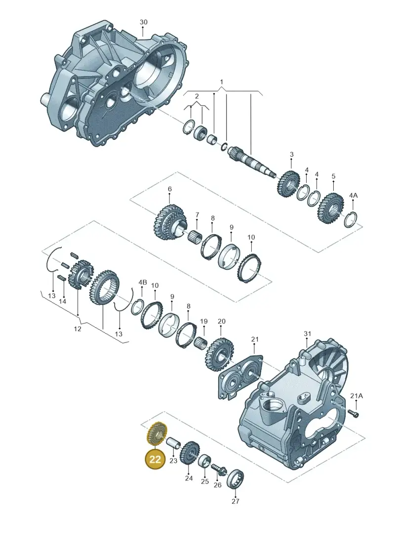 02T311361AA — SEAT Ibiza Stylance (2015-) diagram 746311200, position 22