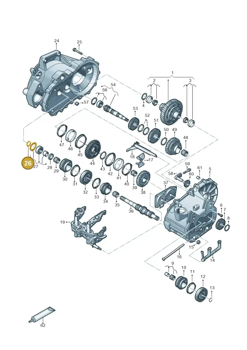 02T398008 — SEAT Leon style (2019-) diagram 827305060, position 26