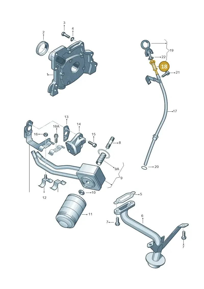 030115636A — SEAT TOLEDO/LEON/LEON-4 (2001-2006) diagram 194115070, position 18