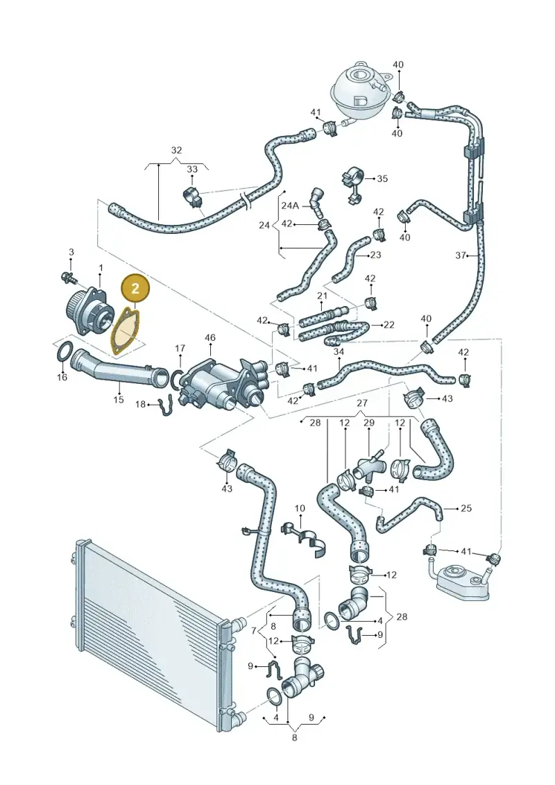 030121043C — SEAT IBIZA                  06> (2005-) diagram 194121230, position 2