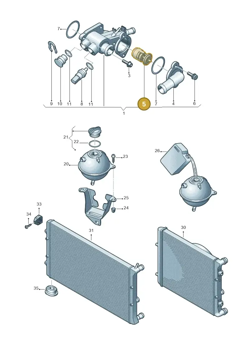 032121110B — SEAT Ibiza Reference (2012-2012) diagram 672121820, position 5