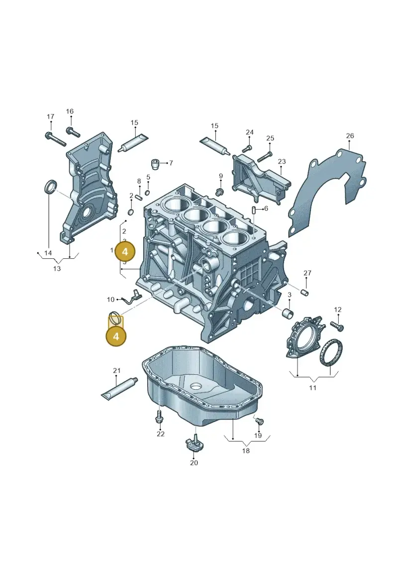 036103113 — SEAT Toledo Reference (2012-2015) diagram 672103060, position 4