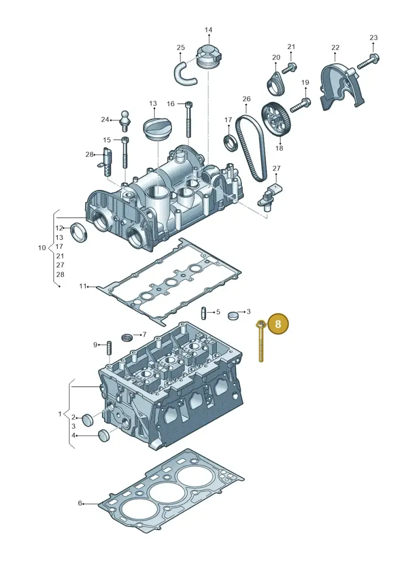 036103384B — SEAT Mii reference (2011-2019) diagram 723103500, position 8