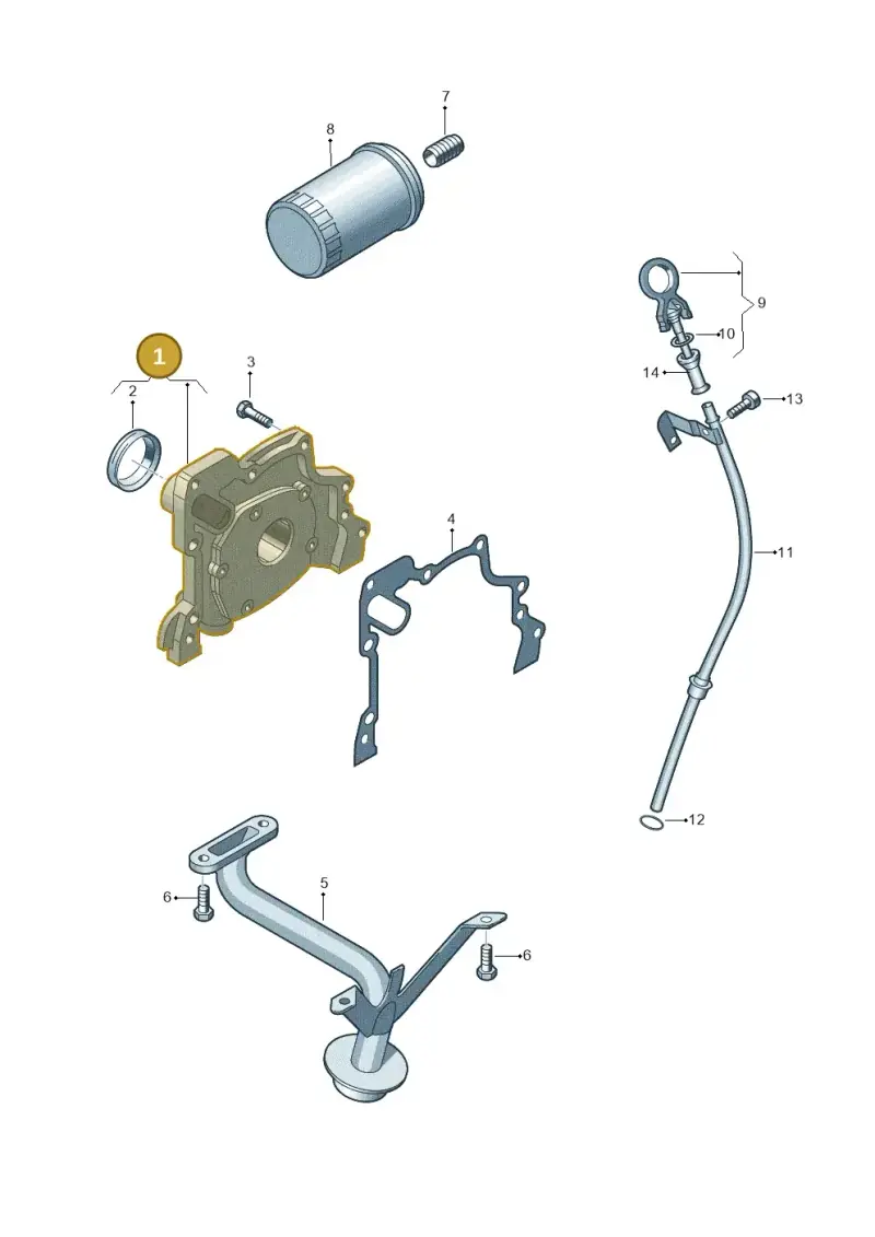 036115105D — SEAT Altea XL Reference (2010-2013) diagram 729115030, position 1