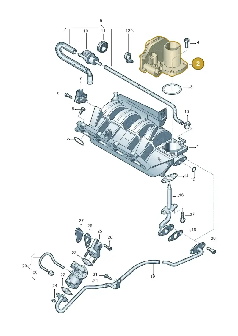 036133062M — SEAT IBIZA                  06> (2005-) diagram 253133350, position 2
