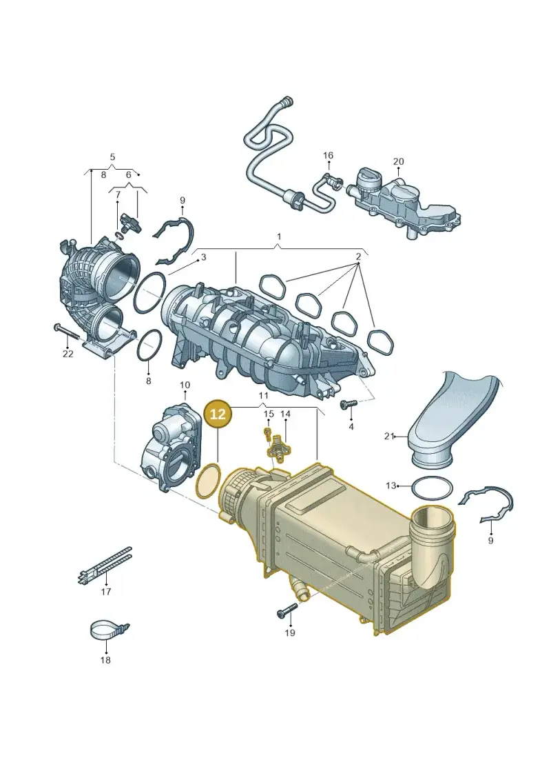 036133073 — SEAT Leon style (2019-) diagram 827133500, position 12